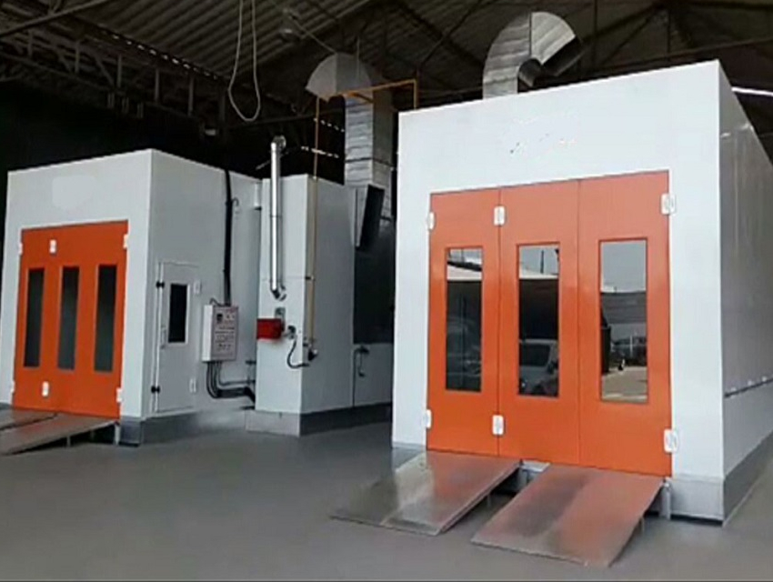 Peru Twins Spray Booth Solution